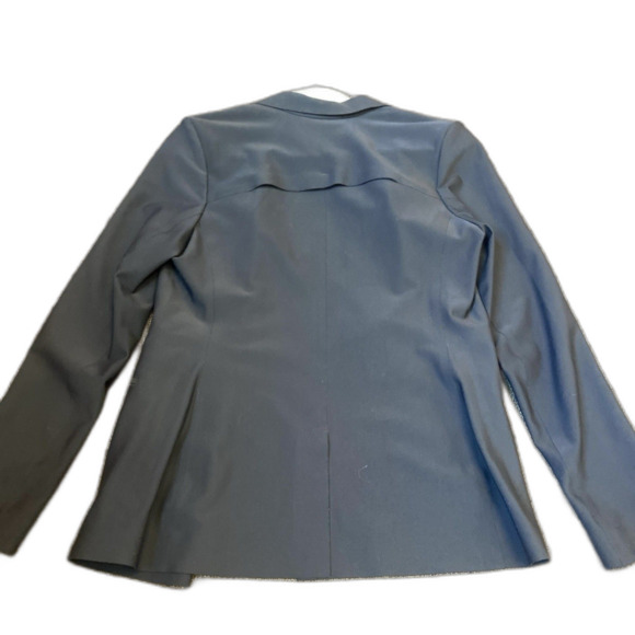 Athleta Womens Avenues Blazer Black Jacket One Snap Stretch 6 Seamless Soft - Picture 9 of 10